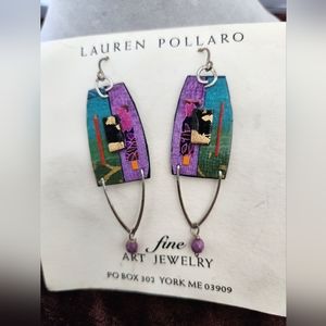 Lauren Pollaro Artisan Mixed Media Earrings